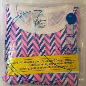 Crewcuts short sleeve pajama set, NWT, size 8